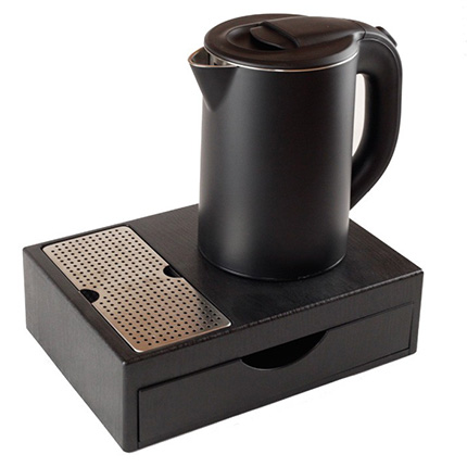 TRAY-M 0.8L cordless Hervidor electric drawer tray set hotel